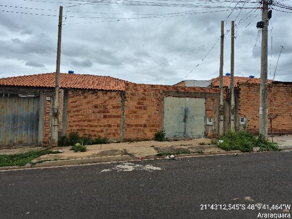 Casa em Araraquara, Parque Residencial Laura Molina, Avenida Leonardo Gomes, N. 1740, Lt 283, Qd 09, SP. Área: 43.77m2
