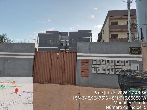 Apartamento em Águas Lindas de Goiás, Mansoes Olinda, Quadra A20, N. Sn, Apto 201, Lt 14b Rua 20, GO. Área: 49.45m2