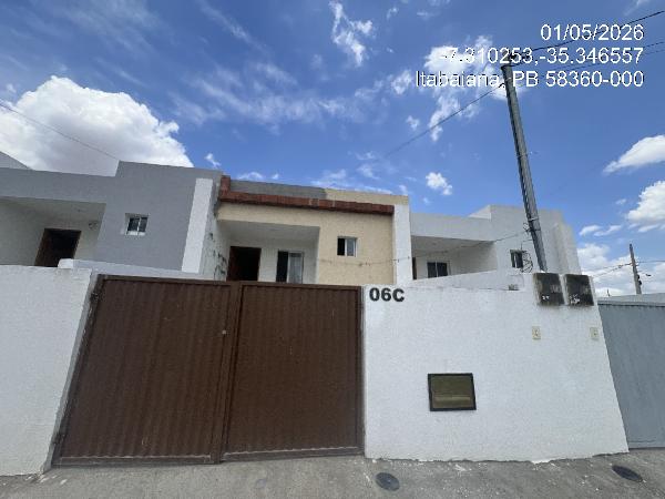 Casa em Itabaiana, Estados, Av ParanÁ, N. 6c, Lote 20 Quadra 12, PB. Área: 51.61m2