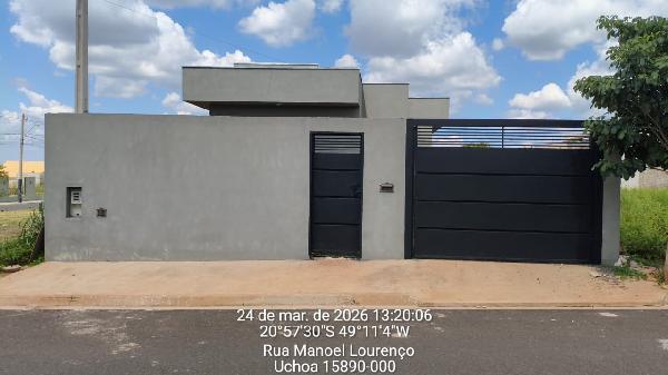 Casa em Uchoa, Viva Uchoa I, Rua Freddy Dalney Biselli (Antiga Rua Projetada 2), N. 255, B 13, SP. Área: 46.28m2