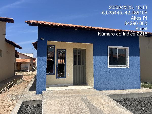 Casa em Altos, Buritizinho, Rua Projetada Ii, N. 249,, PI. Área: 54.4m2