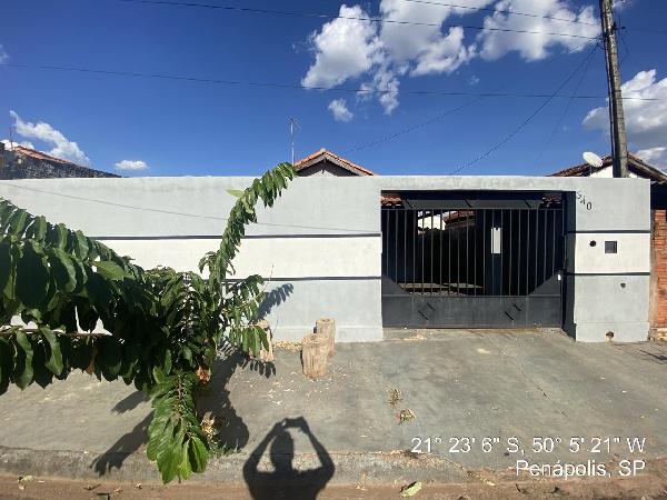 Casa em Penápolis, Conjunto Habitacional Silvia Covas, Rua Nove-A, N. 340, Lt 20 Qd W, SP. Área: 39.81m2