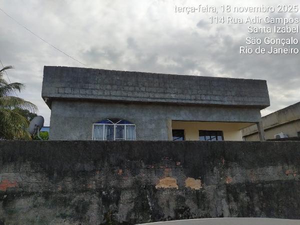Casa em São Gonçalo, Santa Isabel, Rua Adir Martins, N. 75, Cs 03, RJ. Área: 49.87m2