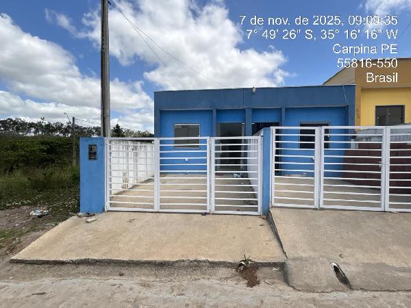 Casa em Carpina, Santo Antonio, Via Local 03, N. 220, Casa 02 Lt 32 Qd F Ra Residence I, PE. Área: 48.25m2