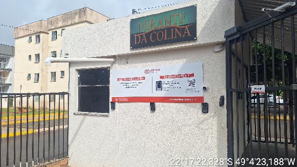 Apartamento em Bauru, Residencial Parque Colina Verde, Rua Mario Dos Reis Pereira, N. 3-25, Apto 1544, Bl 15, SP. Área: 43.97m2
