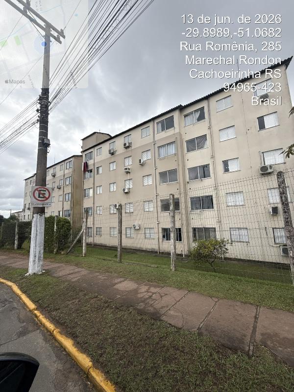 Apartamento em Cachoeirinha, Parque Marechal Rondon, Rua Romenia, N. 305, Apto 309d, Bloco D, Terceiro Pavimento, RS. Área: 40.51m2