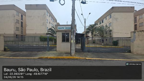 Apartamento em Bauru, Monte Verde, Rua Dois, N. 1-96, Apto 1223, 2 Pv Bl 12, SP. Área: 42.84m2