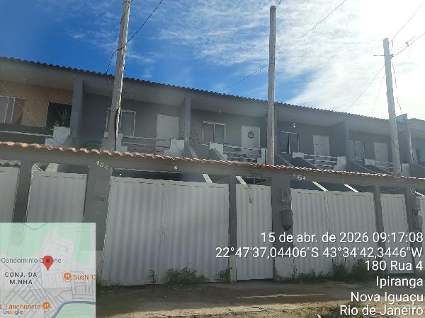 Prédio em Nova Iguaçu, Ipiranga, Rua Quatro, N. 262, Cs 04, RJ. Área: 61.92m2