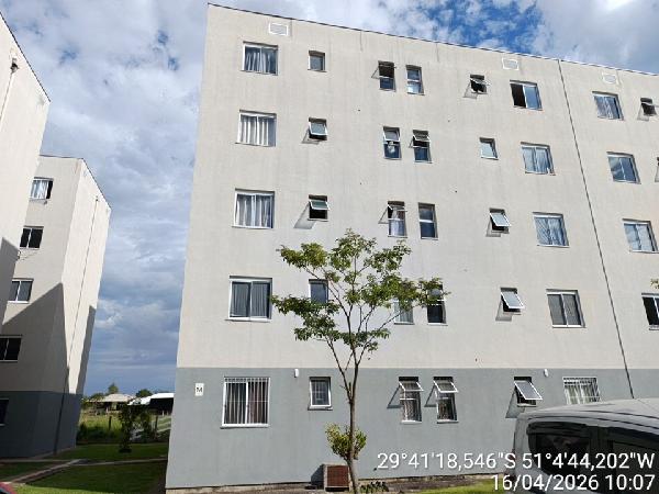 Apartamento em Novo Hamburgo, Canudos, Rua Evaldo Luiz De Souza, N. 10, Apto 54, Bl M, RS. Área: 45.64m2