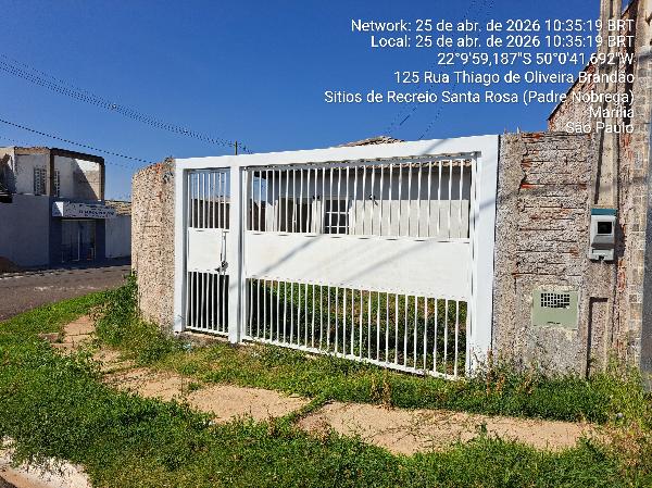 Casa em Marília, Res Vida Nova Maraca, Rua Thiago De Oliveira Brandao, N. 101, Qd 08 Lt 18, SP. Área: 45.47m2