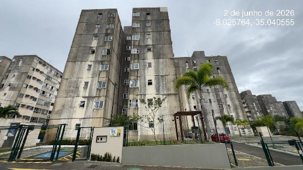 Apartamento em São Lourenço da Mata, Muribara, Rua Aldeia Velha, N. 183, Apto 502, Bloco 02 Tipo A, Lot. Sidarta Lt1a1 Qd, PE. Área: 49.12m2