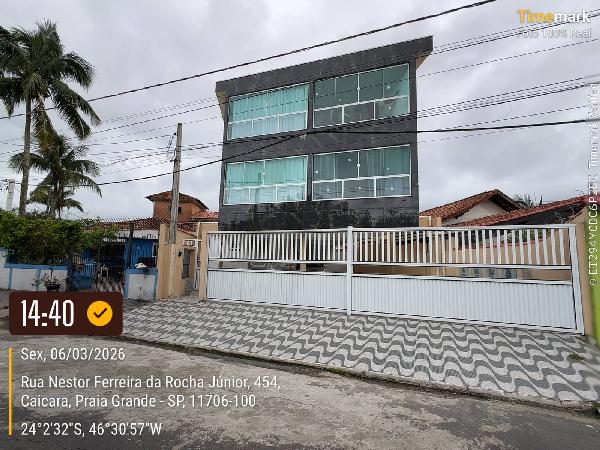 Casa em Praia Grande, Caicara, Rua Nestor Ferreira Da Rocha Junior, N. 468, Qd 24 Lt 26 Cs 07, SP. Área: 46.37m2