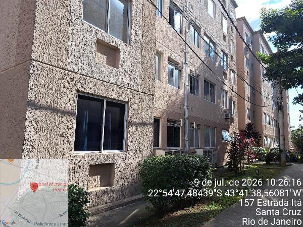 Apartamento em Rio de Janeiro, Santa Cruz, Rua Dos Jesuitas, N. 551, Apto 302, Bl 07 Lt 1, RJ. Área: 39.47m2