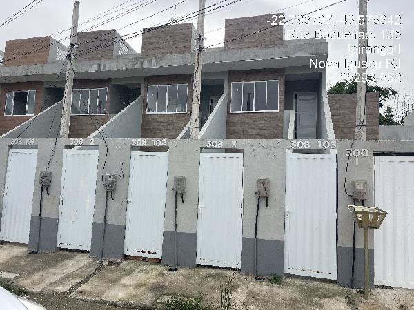 Casa em Nova Iguaçu, Ipiranga, Rua Quatro, N. 308, Cs 03 Lt 18 Qd L, RJ. Área: 34.89m2