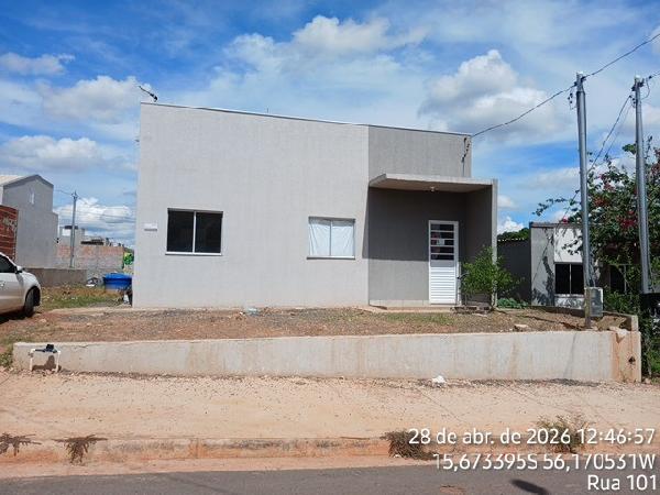 Casa em Várzea Grande, Paiaguas, Rua 100, N. Sn,, MT. Área: 59.69m2