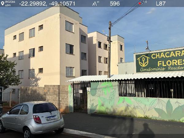 Apartamento em Bauru, Loteamento Chacara Das Flores, Rua Claudio De Oliveira Salvadio, N. 1-30, Apto 33, Bl E, SP. Área: 46.24m2
