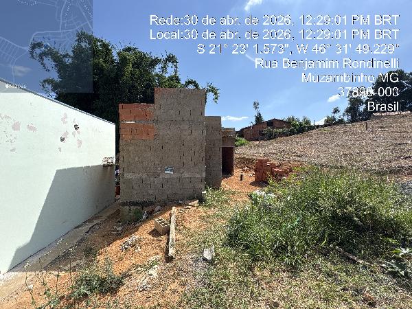 Terreno em Muzambinho, Coorego Dos Alves, Rua JoÃO Eduardo Machado, N. 60, Lt 07, Qd A, MG. Área: 285.39m2