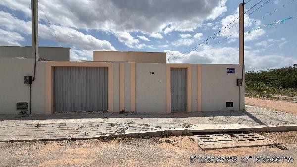 Casa em Mossoró, Lot Santorini, Rua Francisco Sebastiao Da Silva, N. 201, Lt 180 Bl Qd 08b, RN. Área: 58.43m2
