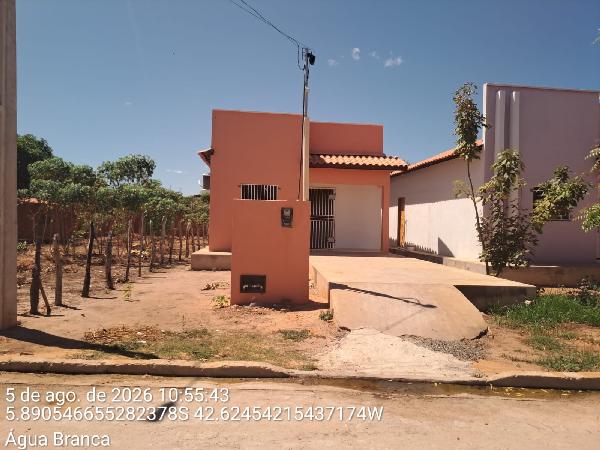 Casa em Água Branca, Poeirão, Rua Projetada 300, N. Sn, Qd E Lt 04, PI. Área: 71m2