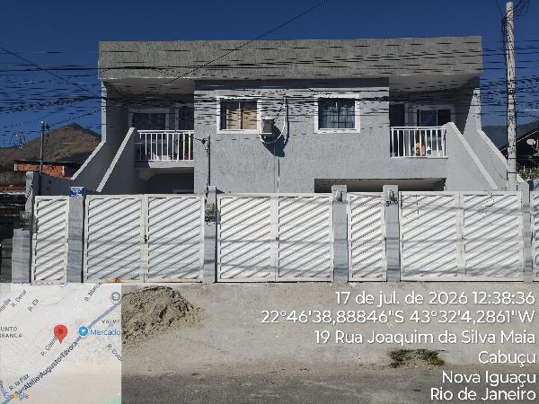 Casa em Nova Iguaçu, Cabucu, Rua Joaquim Da Silva Maia, N. 306, Cs 106 Lt 20 Qd N, RJ. Área: 40.88m2