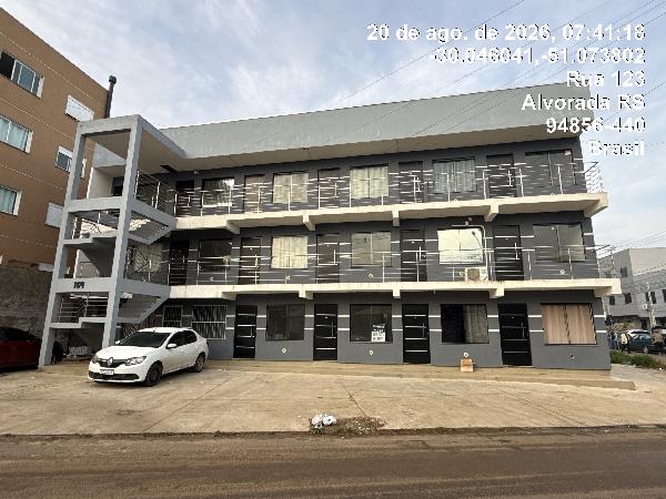 Apartamento em Alvorada, Jardim Algarve, Rua Vlademir Rodrigues Pecanha, N. 164, Apto 204, Lt 33a Qd E15a, RS. Área: 31.49m2