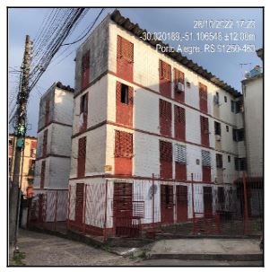 Apartamento em Porto Alegre, Rubem Berta, Rua Tucano, N. 51, Apto 106, Qd 06 Lt 03 Bl D, RS. Área: 42.6m2
