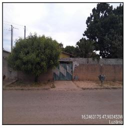 Casa em Luziânia, Parque Paulistano Gleba A, Quadra 10, N. Sn, Lt 01, GO. Área: 50.43m2