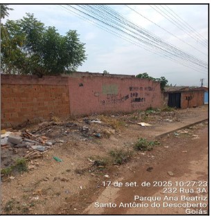 Casa em Santo Antônio do Descoberto, Jardim Ana Beatriz I, Rua 03, N. Sn, Lt 07 Qd 16, GO. Área: 62.5m2