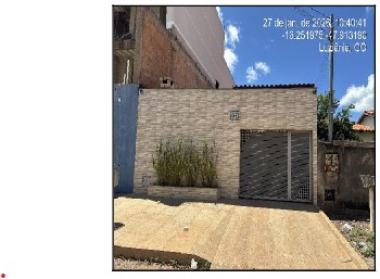 Casa em Luziânia, Parque Estrela Dalva Ii, Rua Leolince, N. 01, Cs 01 Lt09 Qd160, GO. Área: 58.17m2