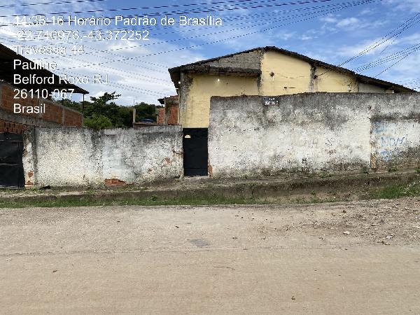 Casa em Belford Roxo, Barro Vermelho, R Lindon Johnson, N. 99, Sn, 10306, RJ. Área: 50m2