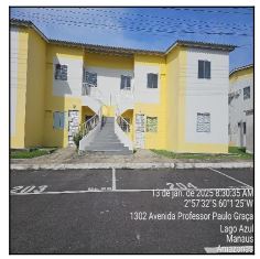 Apartamento em Manaus, Lago Azul, Avenida Professor Paulo Graca, N. 1302, Apto 204, Bl 98, AM. Área: 40.39m2