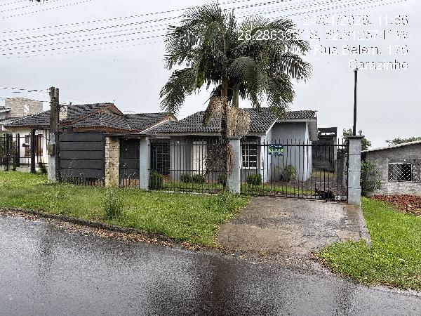 Casa em Carazinho, Floresta, Rua Belem, N. 53, Lt 34 Qd 80 St 1, RS. Área: 123.39m2