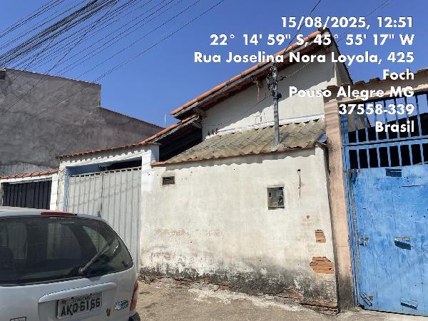 Casa em Pouso Alegre, Foch Ii, Rua Joselina Nora Loyola, N. 444, 0,, MG. Área: 72.66m2