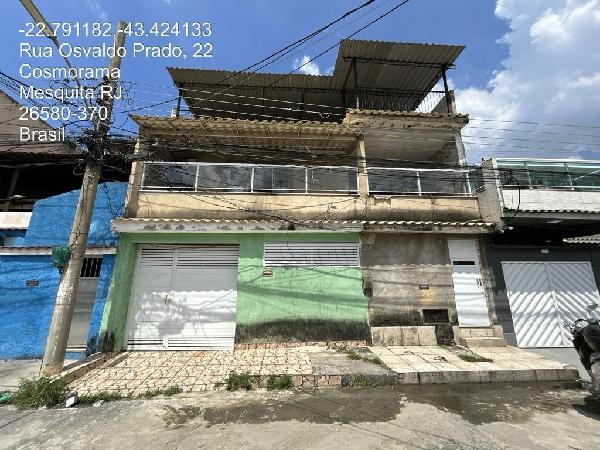 Casa em Mesquita, Vila Emil, Rua Oswaldo Prado, N. 32,, RJ. Área: 64.34m2
