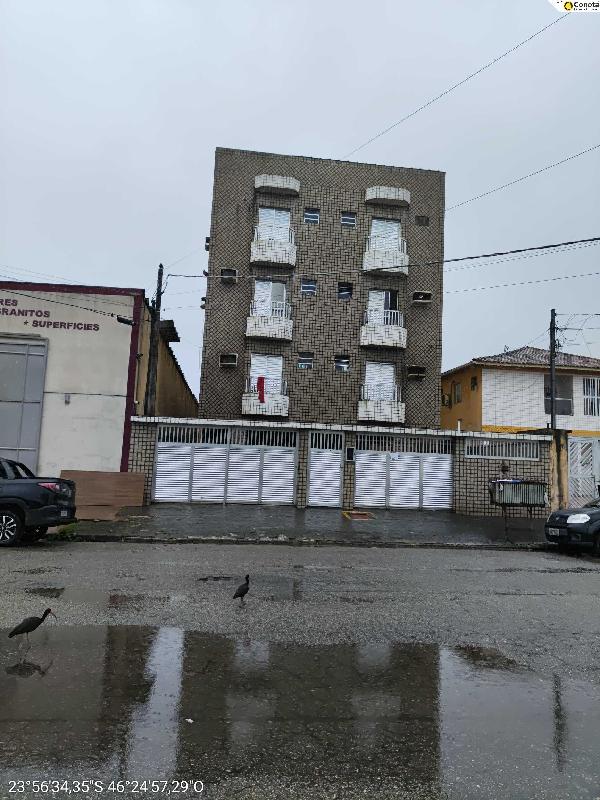 Apartamento em São Vicente, Cidade Nautica, Rua Casper Libero, N. 58, Apto 11, Vg 01, SP. Área: 53.7m2