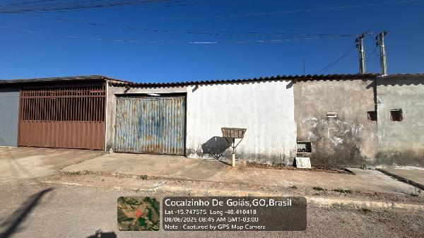 Casa em Cocalzinho de Goiás, Girassol Residencial, Rua Vi, N. Sn, Qd 27 Lt 14, GO. Área: 79.9m2