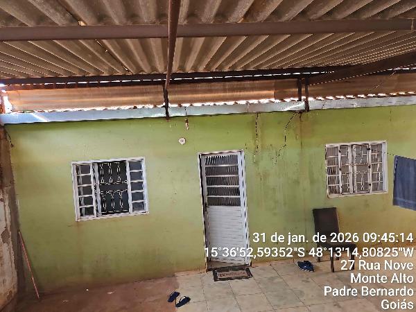 Casa em Padre Bernardo, Ouro Verde 2 Etapa, Rua 9, N. ., Cs, Lt 27 Qd 54, GO. Área: 69.7m2
