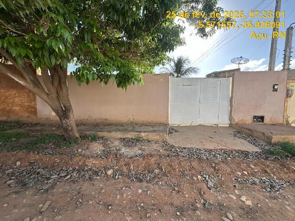 Casa em Açu, Novo Horizonte, Rua Joao Cobe, N. 28,, RN. Área: 80.14m2