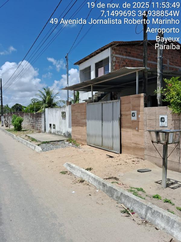 Casa em Bayeux, Jardim Aeroporto, Rua Projetada, N. 336, Cs 102, PB. Área: 51.25m2