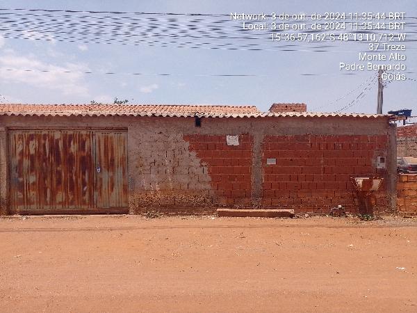 Casa em Padre Bernardo, Ouro Verde, Rua 11, N. 1599, Qd 51, Lt 32, GO. Área: 69.7m2