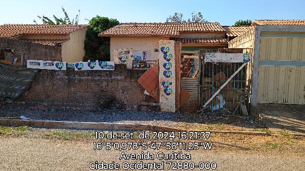 Casa em Cidade Ocidental, Sao Mateus, Quadra 16a, N. Sn, Lt 44 Rua 05-A, GO. Área: 59.75m2