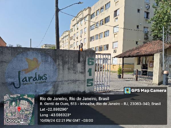 Apartamento em Rio de Janeiro, Inhoaiba, Rua Gentil De Ouro, N. 615, Apto 409, Bl 06, RJ. Área: 45m2
