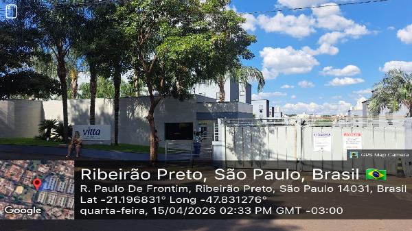 Apartamento em Ribeirão Preto, Jardim Maria Goretti, Rua Paulo De Frontim, N. 2005, Apto 14, Torre 09 Bl B, SP. Área: 42.96m2