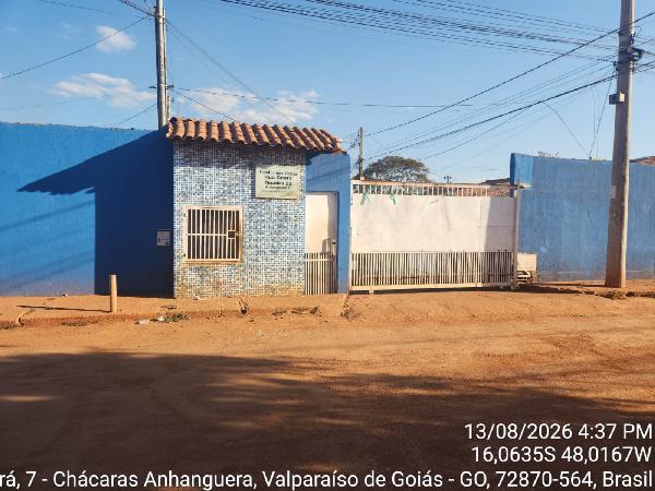 Casa em Valparaíso de Goiás, Setor De Chacaras Anhanguera C, Quadra 22, N. Sn, Lt 06 Qd 22 Cs 03, GO. Área: 48.64m2