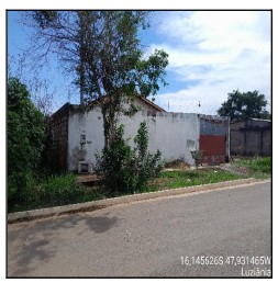 Casa em Luziânia, Cidade Jardim Marilia, Quadra F 7, N. Sn, Lt 05, GO. Área: 51.13m2