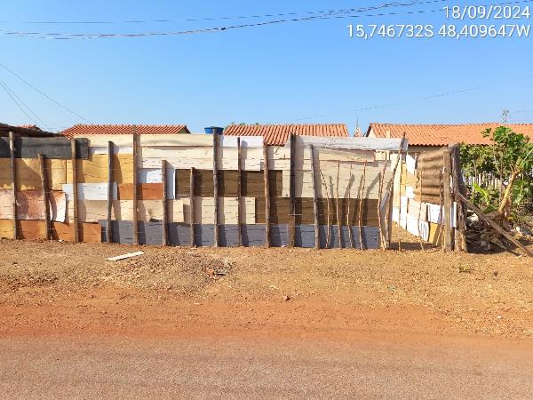 Casa em Cocalzinho de Goiás, Lot Girassol Residen, Avenida B, N. Sn, Qd 25, Lt 02, GO. Área: 47.5m2