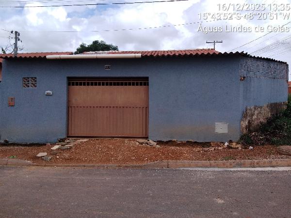 Casa em Águas Lindas de Goiás, Jardim America Iv, Rua 34, N. Sn, Lote 01 Quadra 104, GO. Área: 59.81m2