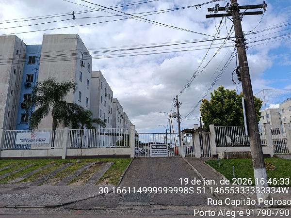 Apartamento em Porto Alegre, Restinga, Rua Capitao Pedroso, N. 632, Apto 104, Bl 07, RS. Área: 38.72m2