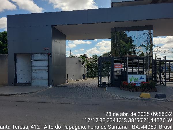 Casa em Feira de Santana, Papagaio, Avenida Ayrton Senna, N. 7671, Lt 23, Qd 03, BA. Área: 43.2m2