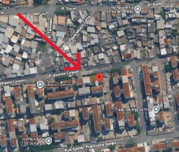 Apartamento em Rio de Janeiro, Bras De Pina, Rua Vicente Caneco, N. 324, Apto 203, Bl 02, Lt 5 Do Pa 29632, RJ. Área: 26m2